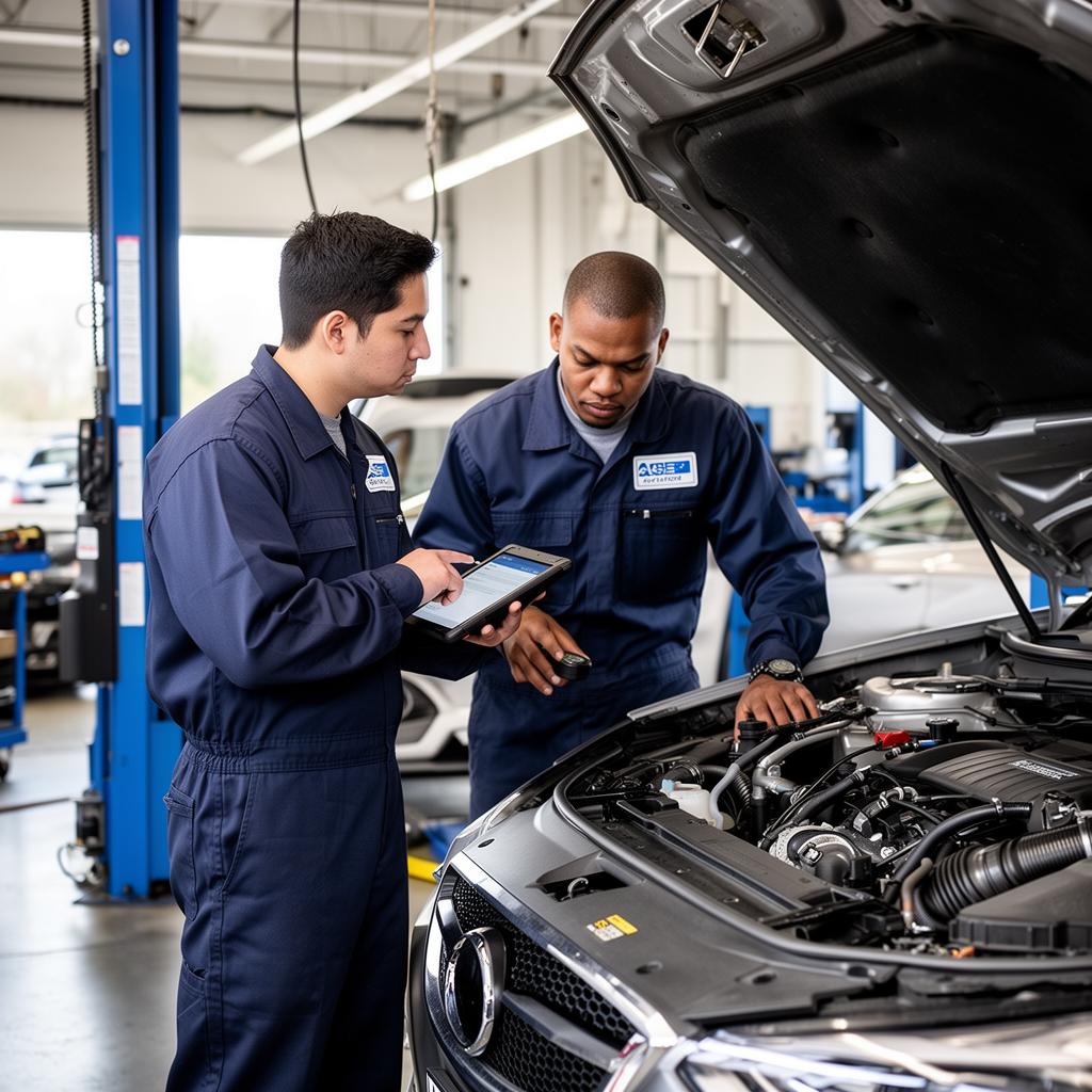 ASE certified mechanics at Cedar Rapids Auto Care